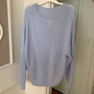 H&M baby blue sweater